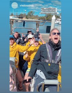a group of people posing for the camera